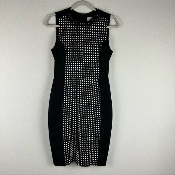 Jason Wu Black White Shift Dress Size 4 - Picture 1 of 8